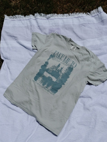 Take me to the Lake Garment Dyed Tee - Image 3