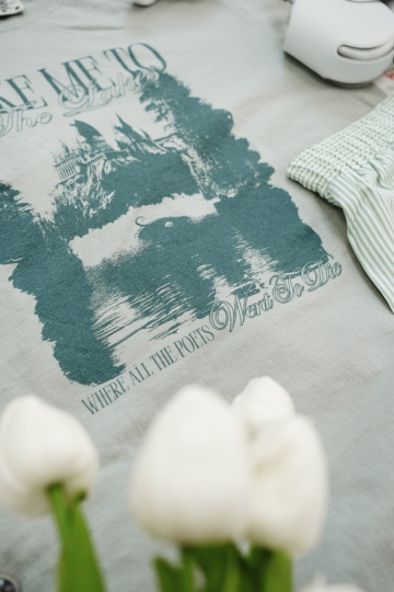 Take me to the Lake Garment Dyed Tee - Image 4