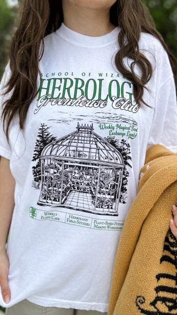 Herbology Green House Club Garment Dyed Tee - Image 6