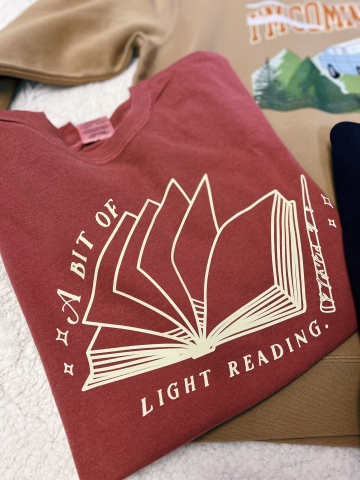 A Bit of Light Reading Graphic Tee - Image 2