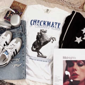 Checkmate Garment Dyed Tee - Image 2