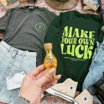 Make Your Own Luck Garment Dyed Tee - Image 4