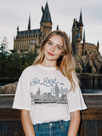 So Long London Garment Dyed Tee - Image 2