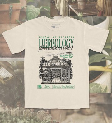 Herbology Green House Club Garment Dyed Tee