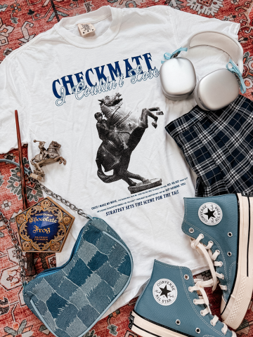 Checkmate Garment Dyed Tee - Image 3